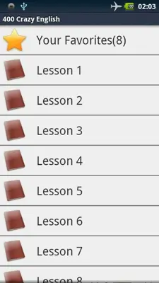 Crazy English 400 android App screenshot 1